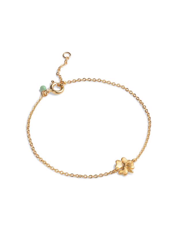 Enamel Copenhagen Organic Clover Bracelet Guld