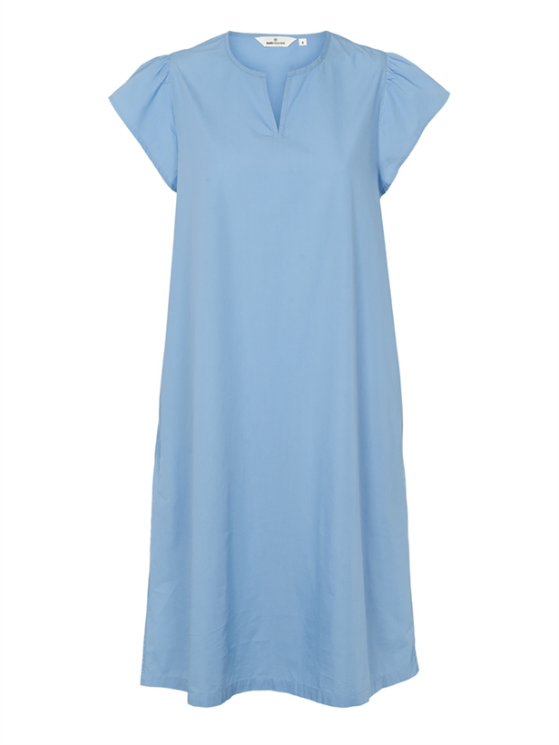 Basic Apparel Silje SS Dress Blissful Blue