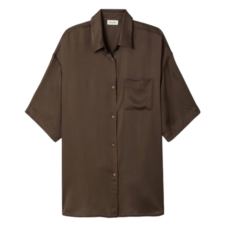 American Vintage BOVALOW Shirt Expresso