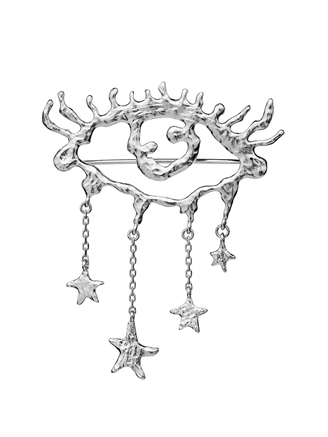 Maanesten Bellatrix Brooch Silver