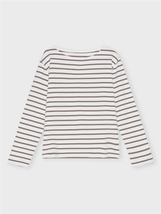 Moshi Moshi Mind Blessed Sweatshirt Stripe Ecru/Dark