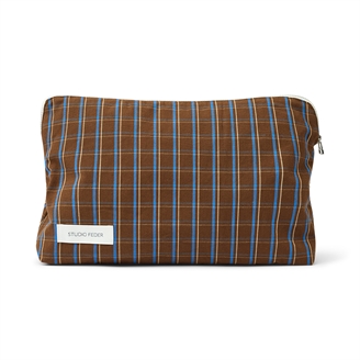 Studio Feder Celia Toiletry Bag Chestnut