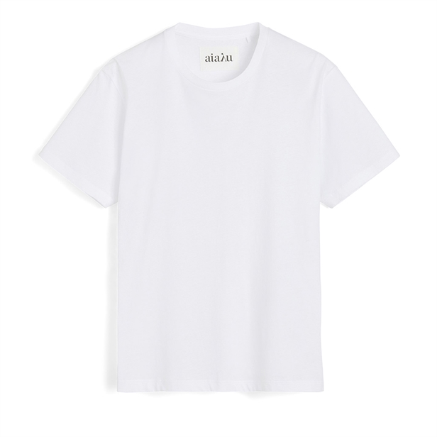 Classic Circular Tee II White