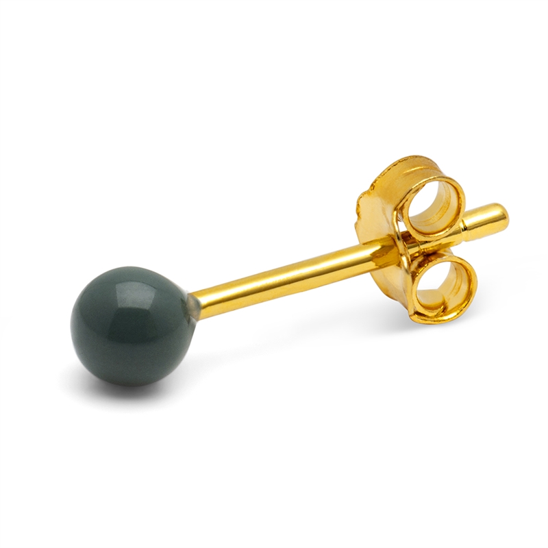Lulu Copenhagen Color Ball earring 1 pcs North Sea Green