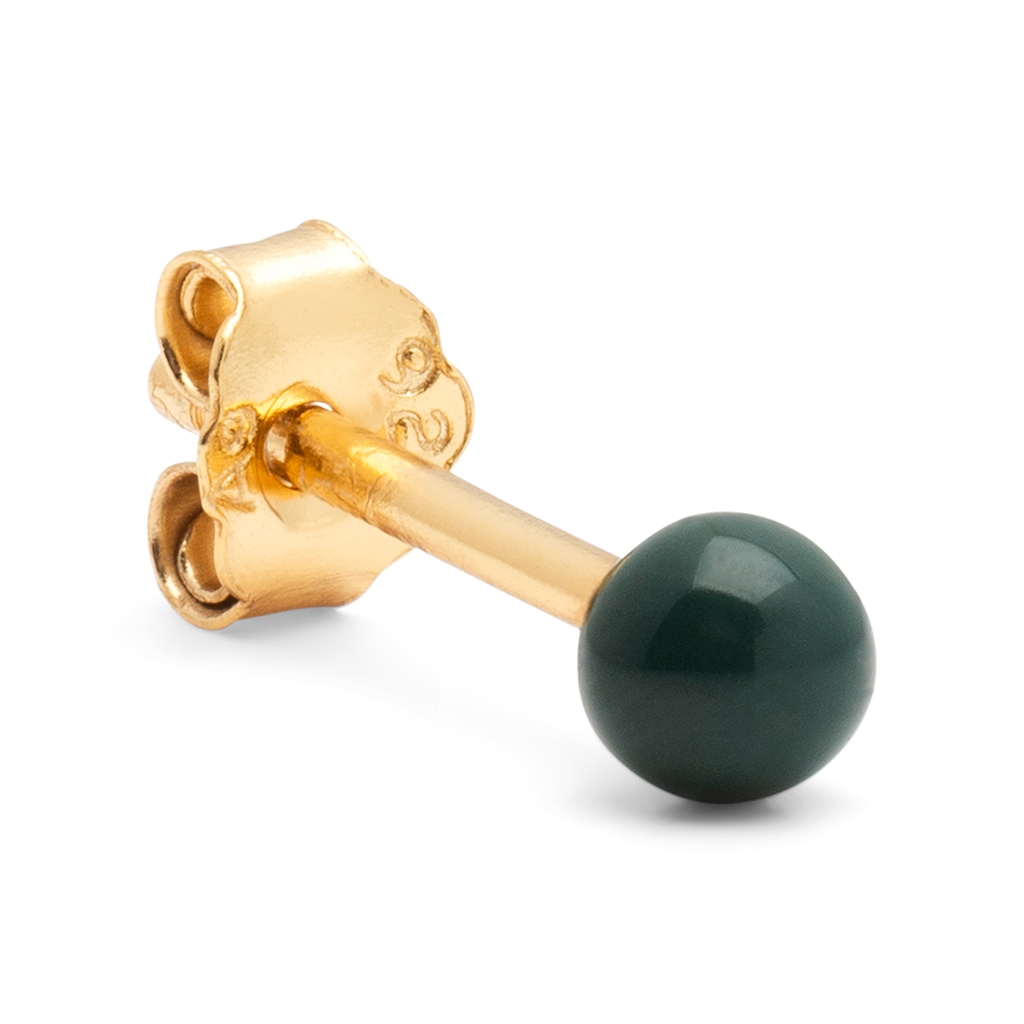 Lulu Copenhagen Color Ball earring 1 pcs North Sea Green