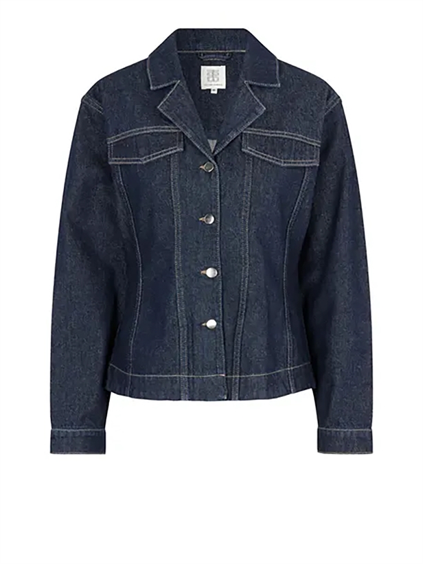 Second Female Columbus Jacket Dark blue denim