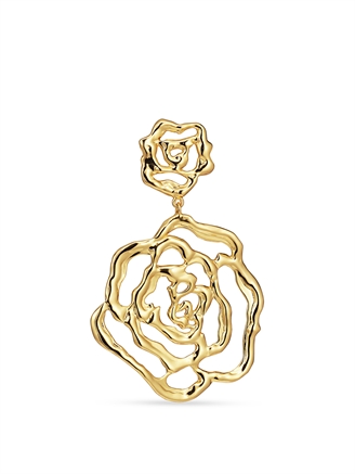 Jane Kønig Double Rose Earring Guld - Right