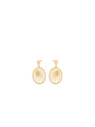 Pernille Corydon Daydream Earrings Size 28 mm Gold