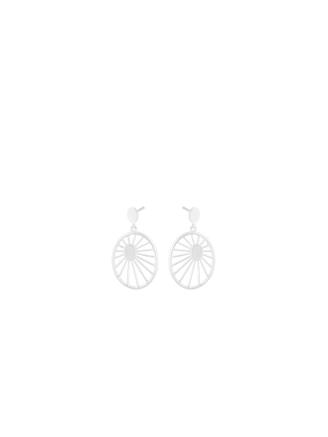 Pernille Corydon Daydream Earrings Size 28 mm Silver
