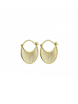 Pernille Corydon Daylight Earring size 22 mm Gold