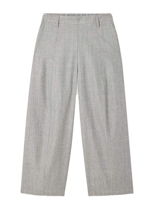 American Vintage Dirow Trousers Grey Stripes