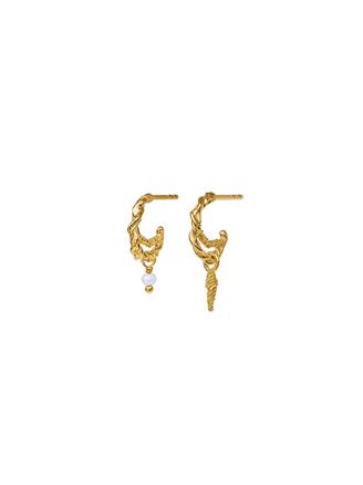 Maanesten Duo Earrings Guld