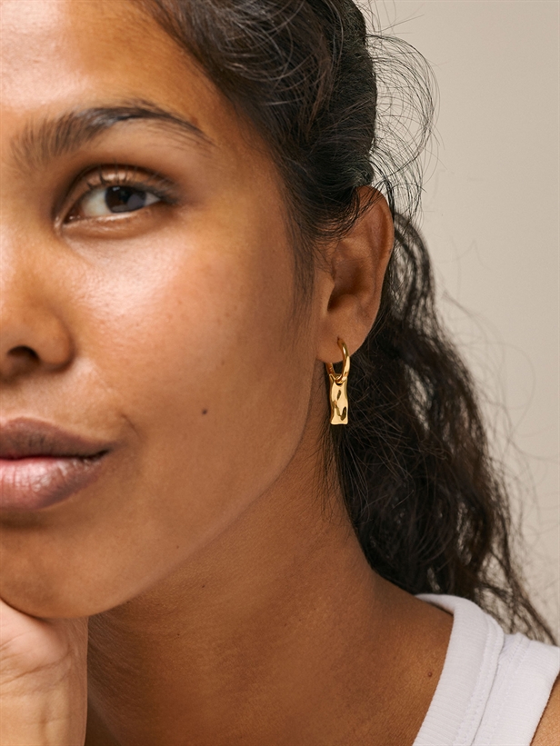 Enamel Copenhagen Tara Hoops Guld