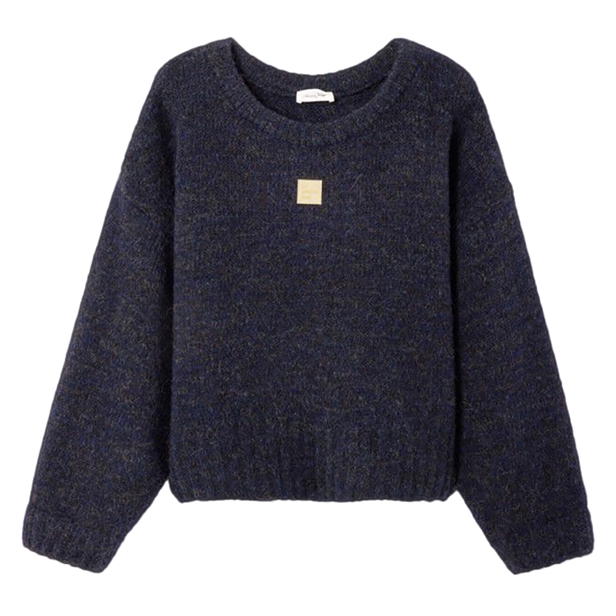 American Vintage EAST Jumper Melange Navy