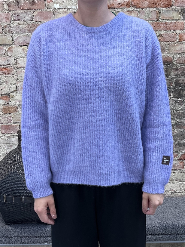 American Vintage EAST Jumper Melange Pastel Levender