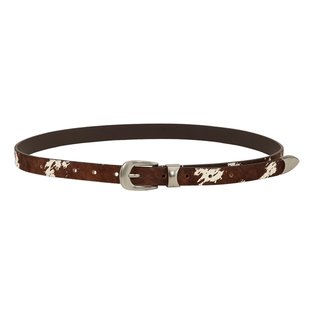 Plissé Copenhagen Elea Belt One Size Dark Brown