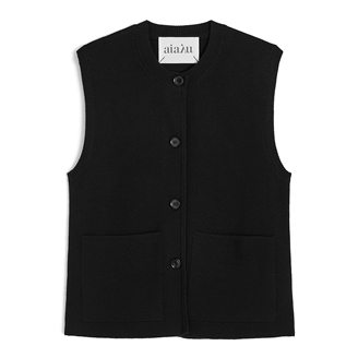 Aiayu Elva Vest Black