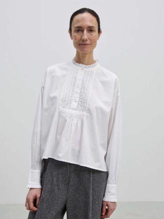 Skall Studio Florian shirt Optic White