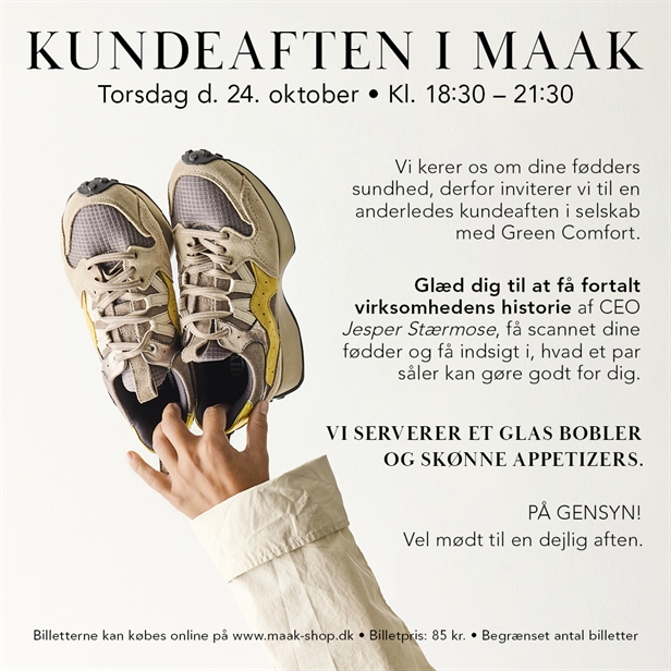 Event i MAAK Torsdag d. 24-10-2024 kl. 18:30 - 21:30