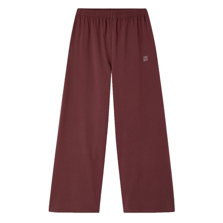 American Vintage Gixy Joggers i farven Pourpre lilla med løs jogging ample pasform