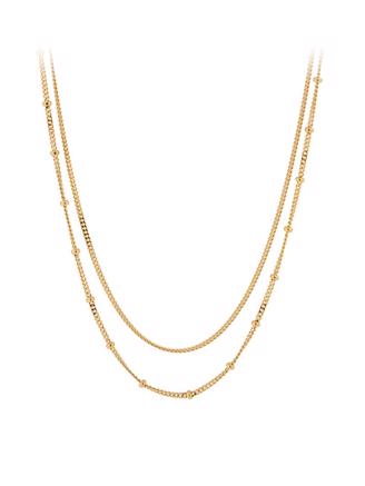 Pernille Corydon Galaxy Necklace Adj. 42-47 cm Gold