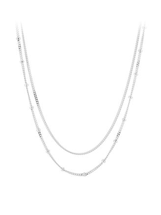 Pernille Corydon Galaxy Necklace Adj. 42-47 cm Silver