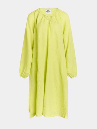 Mads Nørgaard Gaze Bellini Dress Sunny Lime