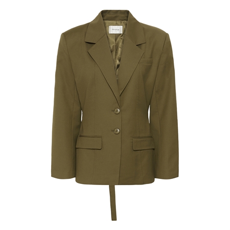 Gestuz GZolivia OZ blazer Military Olive 10911304 grøn oversize blazer til kvinder fra MAAK Shop