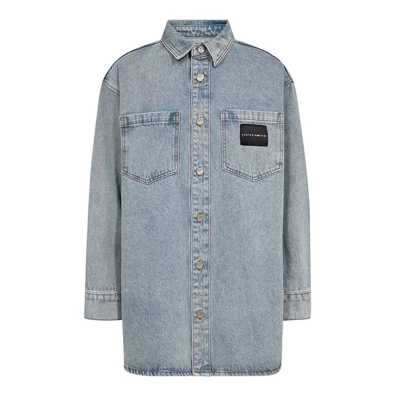 Haute L\'Amitié Miley Denim Shirt Bleached Denim