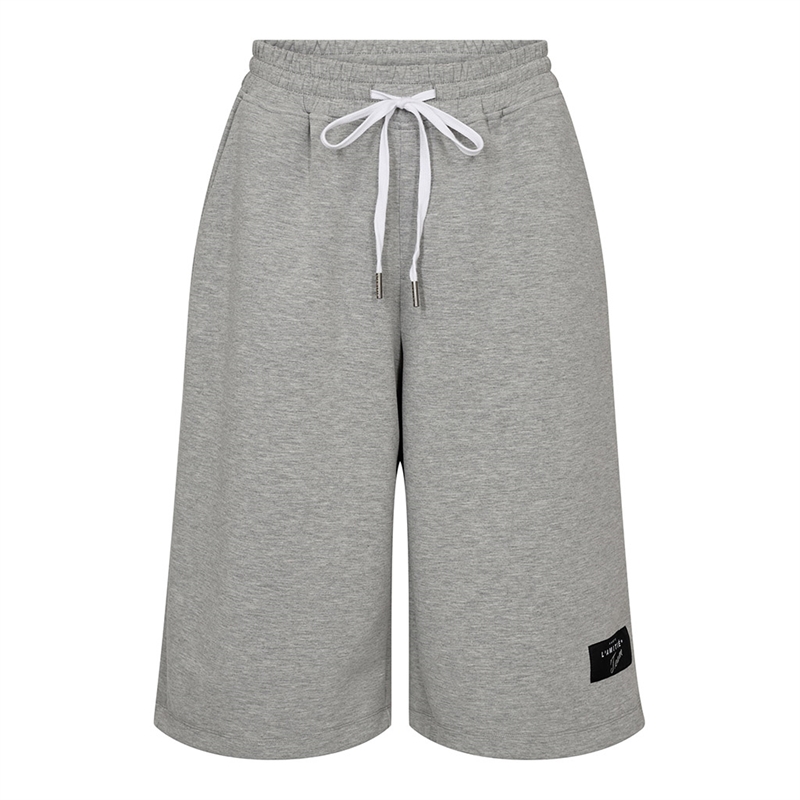 Haute L\'Amitié Maxi Sweat Bermuda Grey Melangé