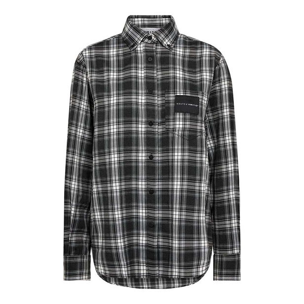 Haute L\'Amitié Haute Check Shirt Grey Check