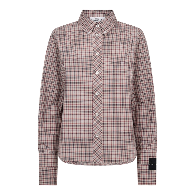 Haute L\'Amitié Emilie Check Shirt Iced Rose