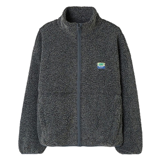 American Vintage HOKTOWN Jacket Melange Charcoal