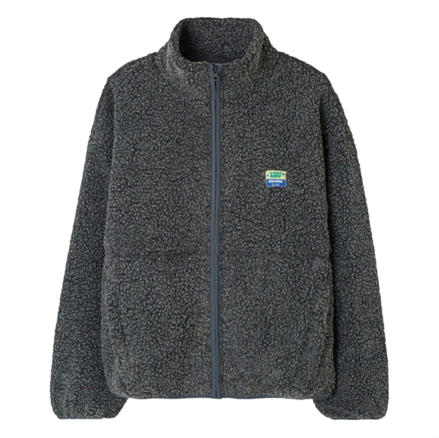 American Vintage HOKTOWN Jacket Melange Charcoal