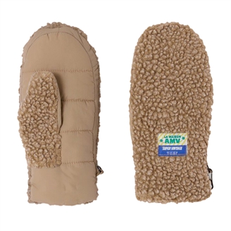 American Vintage HOKTOWN Gloves Melange Nutmeg