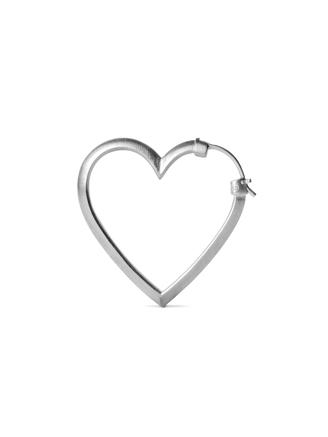Heart Of Love ørering i mat sterlingsølv