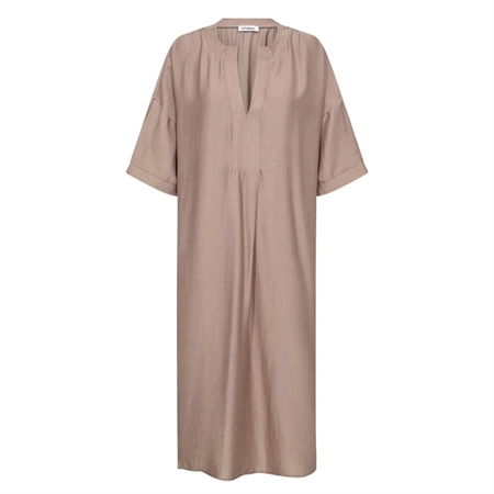 Co'Couture HeraCC Tunic V-Dress Walnut