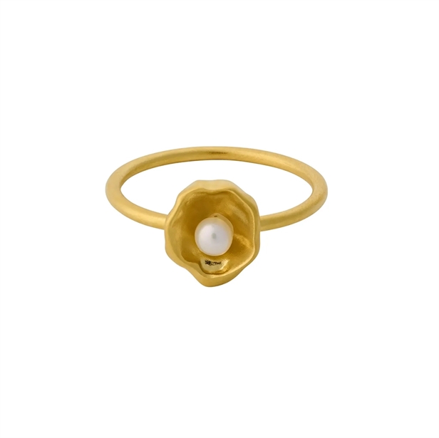 Pernille Corydon Hidden Pearl Ring Guld