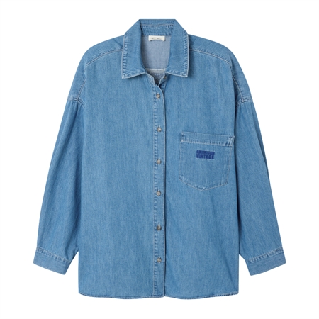 American Vintage IZEWAY Shirt Medium Blue