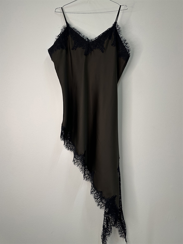 Ichi IhxMiline Lace Dress Coffee Bean