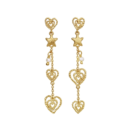 Maanesten Irena Earrings Guld