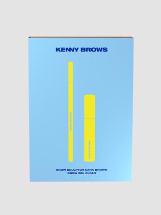 Kenny Brows Beautiful Brows Kit Dark Brown