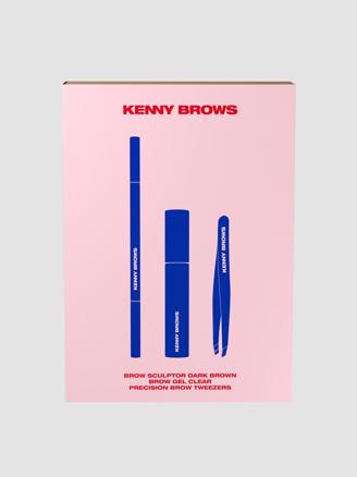 Kenny Brows Signature Brows Kit Dark Brown