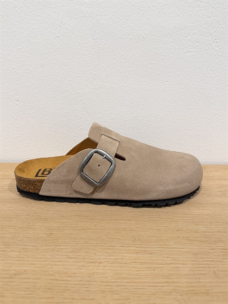 LBDK blød fodseng i Suede Piedra