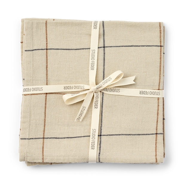 Studio Feder Livia Napkin 4-Pack Sunday Check