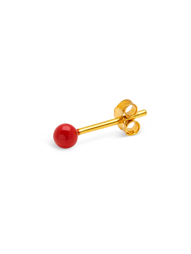 Lulu Copenhagen Color Ball 1 PCS Guld Passion Red