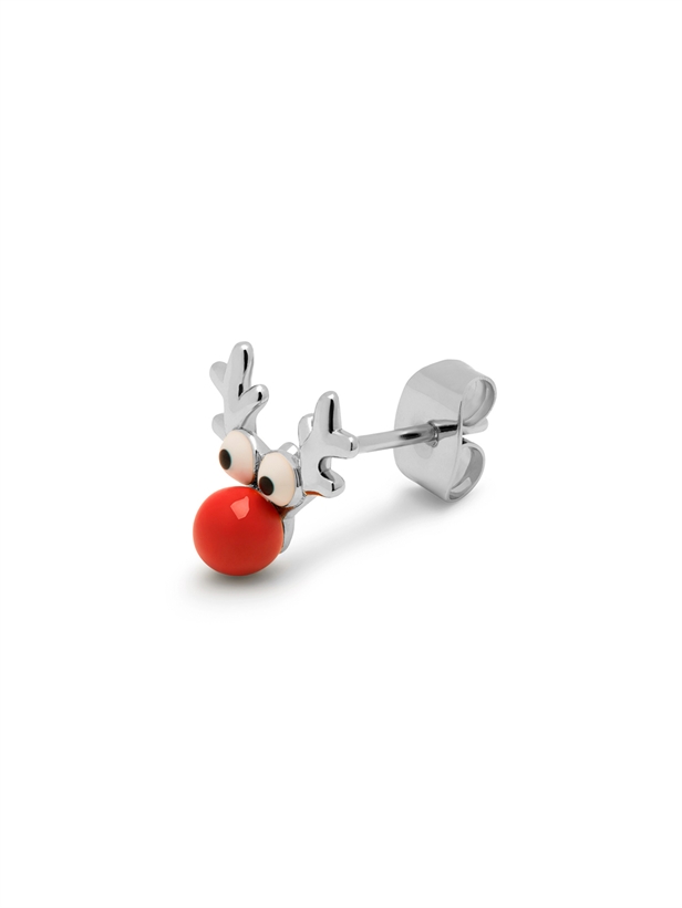 Lulu Copenhagen Rudolph earring 1 PCS Silver