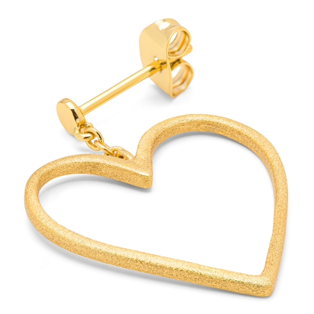 Lulu Copenhagen Love Free earring 1 pcs Guld