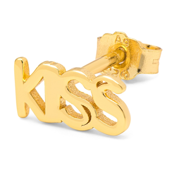 Lulu Copenhagen Word Kiss earring 1 pcs Guld