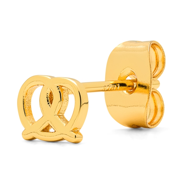 Lulu Copenhagen Pretzel earring 1 pcs Guld